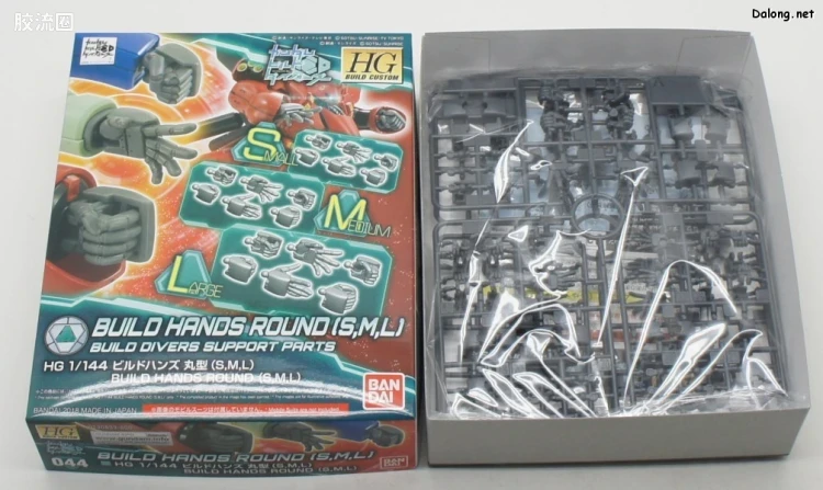 钢普拉Build 综合 HG BUILD CUSTOM 044 BUILDHANDS丸SML 造型手 - 图片